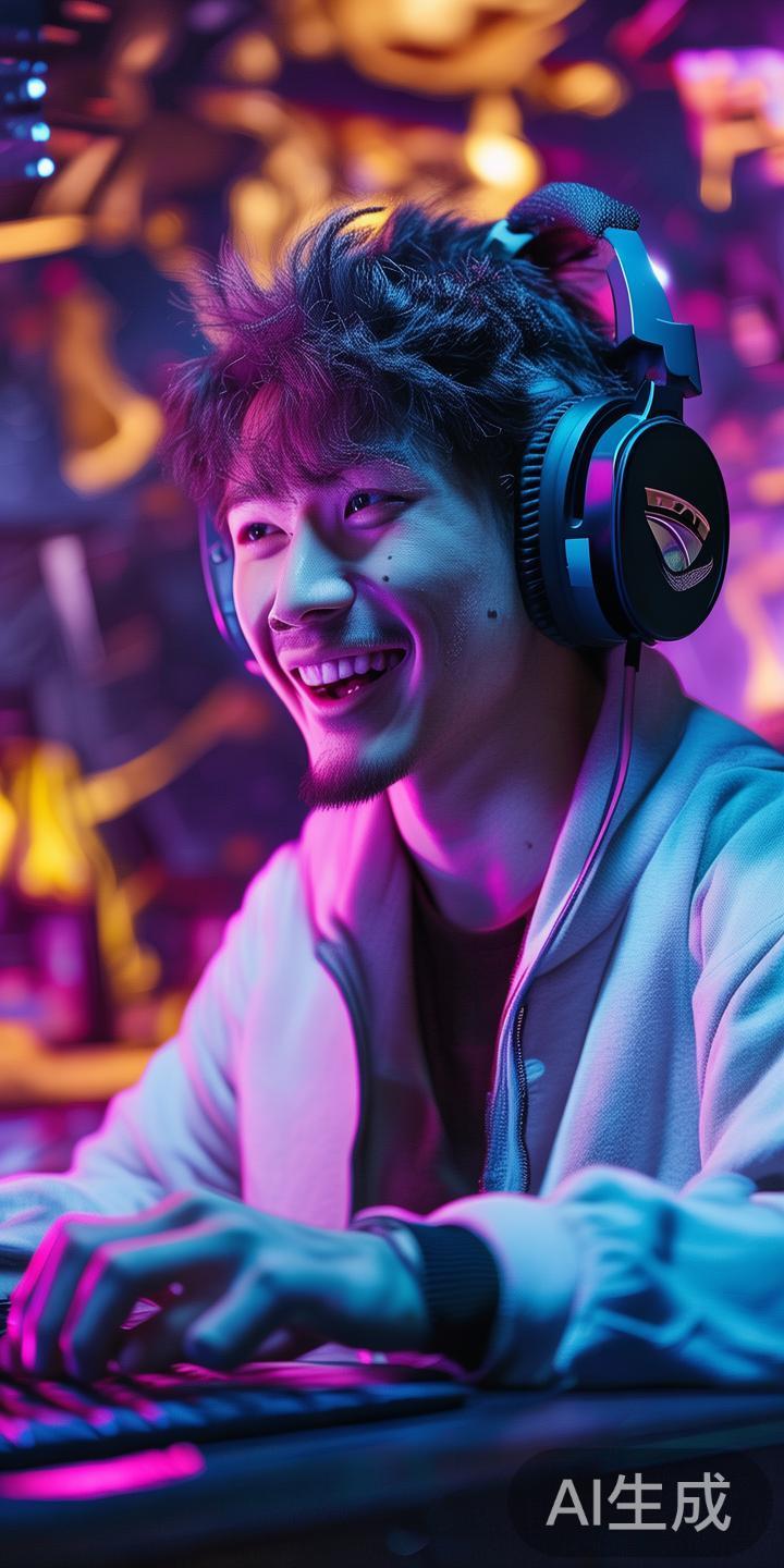 以某位知名主播为例，他在直播中不仅展示了高超的技能