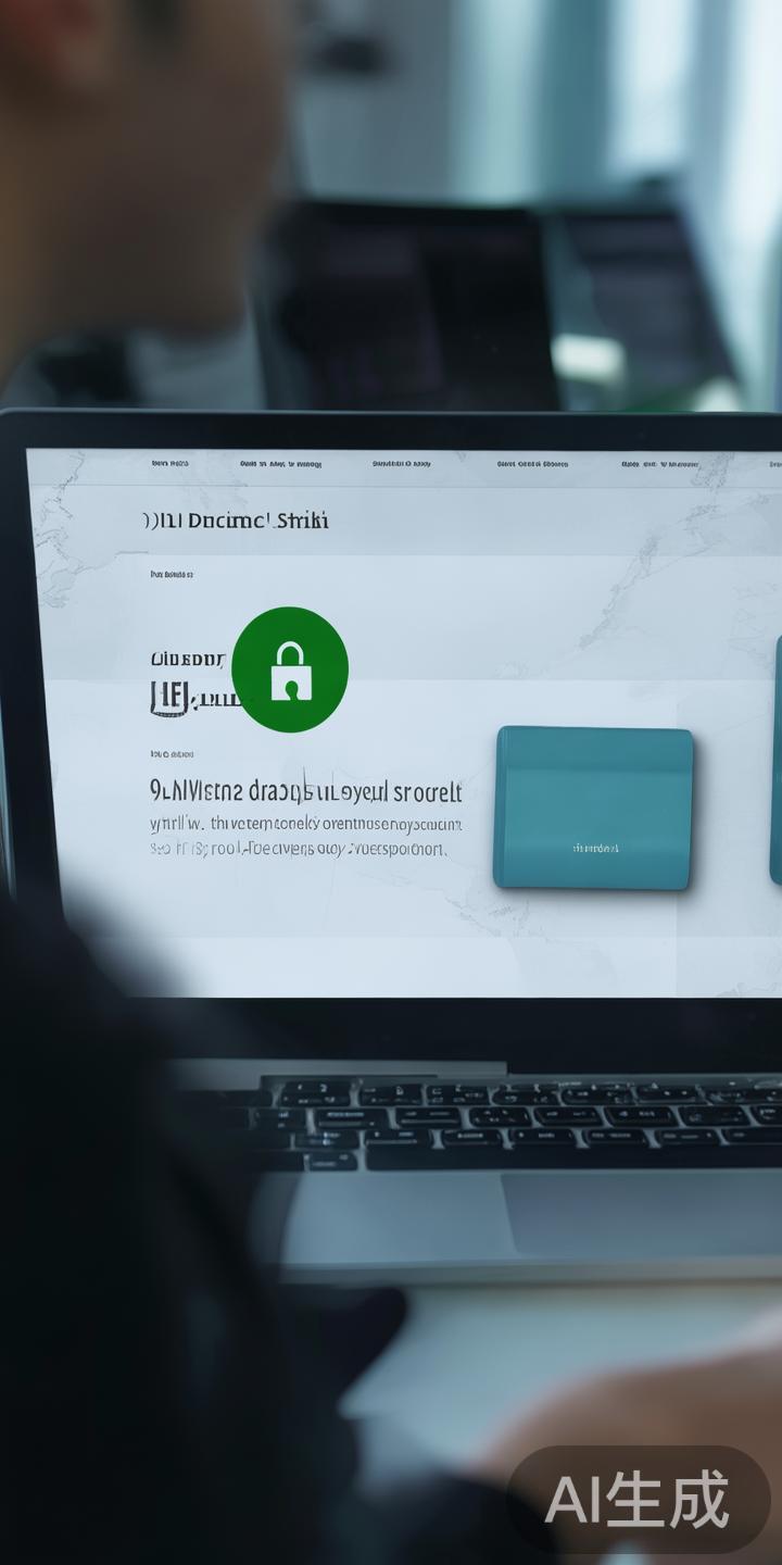 确认网站安全
进入首页后，观察网址是否为官方域名