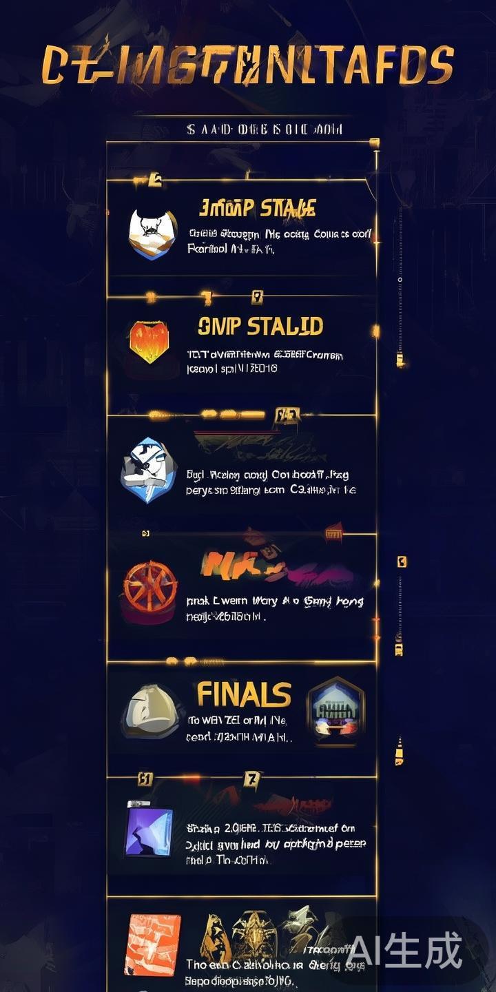 据公告显示，比赛的具体阶段划分为几个关键环节：小组